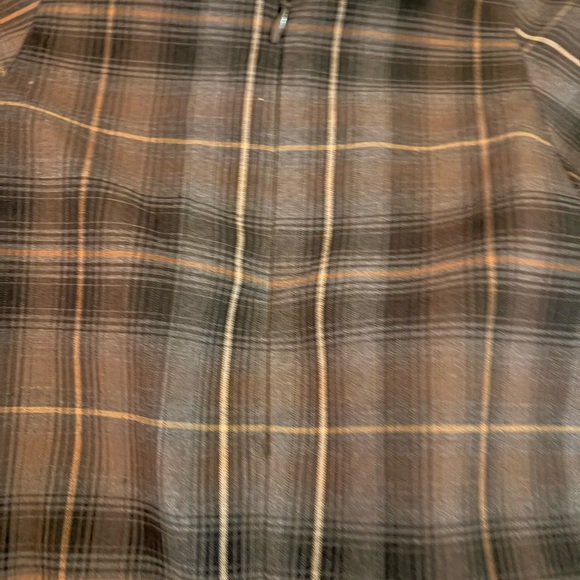 Katherine Barclay Brown Plaid Pencil Skirt - Picture 16 of 16